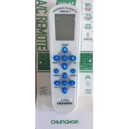 Control Remoto Universal para aire acondicionado 5000 en 1 Chunghop CHUNGHOP