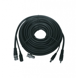 Cable coaxil + gemelo p/CCTV 25 pies(7.62mts) NIPPON