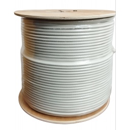 Rollo de Cable Coaxial RG59 305MTS Color Blanco