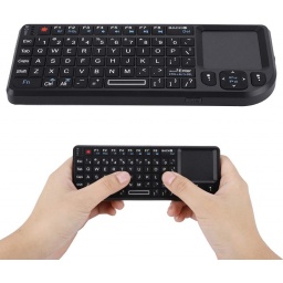 TECLADO MINI INALAMBRICO 2.4G CON TOUCHPAD TR-MWK