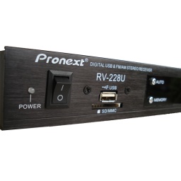 Sintonizador de audio c/USB PRONEXT