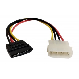 Cable de alimentacion Molex a Sata 4 to 15pin GENERICO