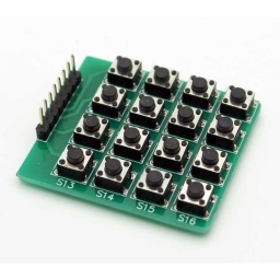 Modulo matriz de 16 switch 4x4  ARDUINO