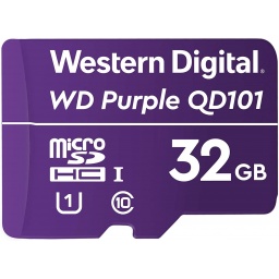 Micro Sd 32GB Clase 10 Wd Purple Western Digital WESTERN DIGITAL