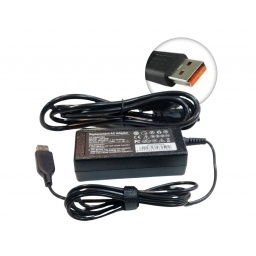 Cargador Notebook Lenovo 20V 3.25A Conector Cuadrado Naranja