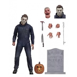 Figura Ultimate Michael Myers Halloween (con Calabaza Iluminada) NECA