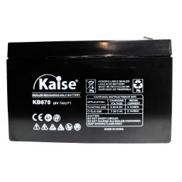 Bateria 6V 7 AMP Gel KAISE