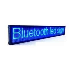 Letrero de Led Publicidad led color azul