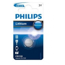 Pila de Litio 3V CR1220 Philips PHILIPS