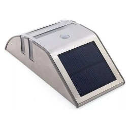 Foco Led Solar de Acero Inoxidable    Wall Light