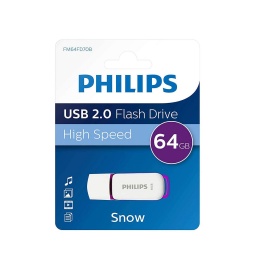 Pendrive Snow Edition 64gb PHILIPS