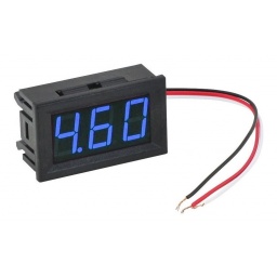 Voltimetro Display Digital de 4.5V a 30V  0.56 Azul