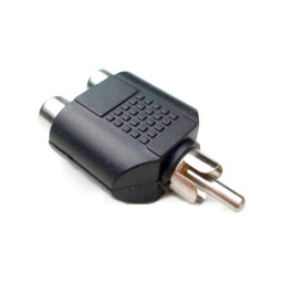 Adaptador Doble Jack Rca A Plug Rca THEONE