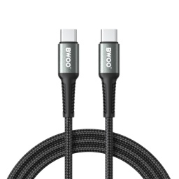 Cable de Datos y Carga Usb-c a Usb-c Con malla 60W - 3MT. BWOO