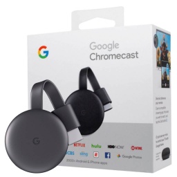 Google CHROMECAST3  HDMI Streaming Mediaplayer NUEVO ORIGINAL EN CAJA  GOOGLE