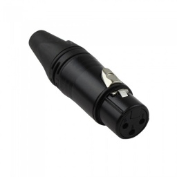 Conector XLR Hembra  de luxe BLASTKING