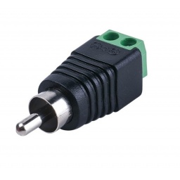 Conector Cctv Rca Macho con Tornillos THEONE