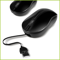 Mouse Optico Retractil KLIP XTREME