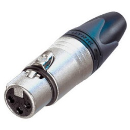 XLR Hembra Nickel Neutrik NEUTRIK