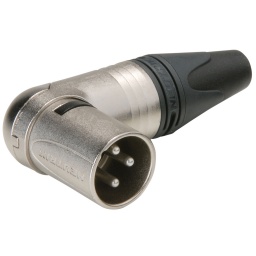 Conector XLR Macho acodado NEUTRIK