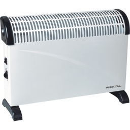 Convector Electrico 2000W con Turbo Ventilador Punktal