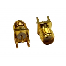 Conector Hembra Sma-ke Pcb Montaje Enchufe Receptculo Recto Soldadura