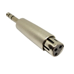 Adaptador XRL hembra a 1/4 (6.5mm)" stereo THEONE