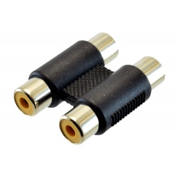 CONECTOR UNION 2 JACK RCA A 2 JACK RCA THEONE