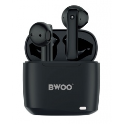 Auricular Bluetooth  Intrauditivo Manos Libres Negro 5 Horas BWOO