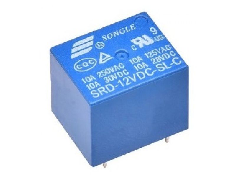 RELAY 12V/10AMP. SIMPLE INV.