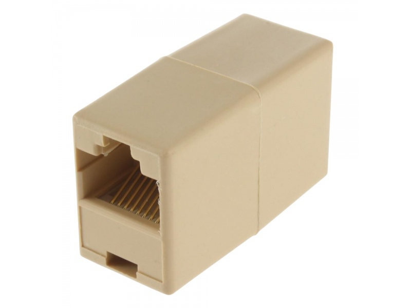 Cupla Doble hembra RJ45 THEONE